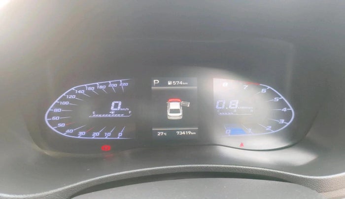 2021 Hyundai Verna SX (O) 1.0 TURBO DCT, Petrol, Automatic, 73,419 km, interior