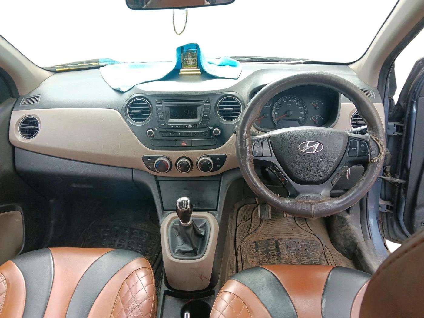 2016 Hyundai Xcent S 1.2, CNG, Manual, 90,132 km, interior