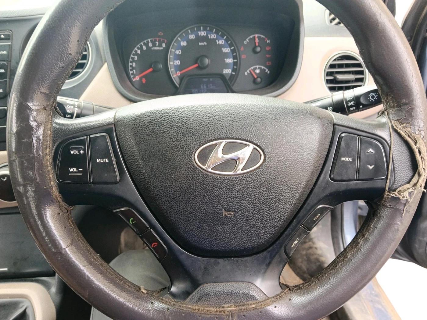 2016 Hyundai Xcent S 1.2, CNG, Manual, 90,132 km, interior