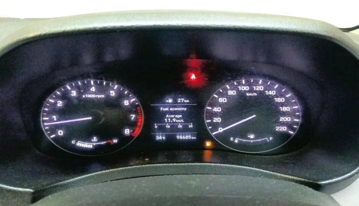 2018 Hyundai Creta SX (O) 1.6 PETROL, Petrol, Manual, 98,685 km, interior