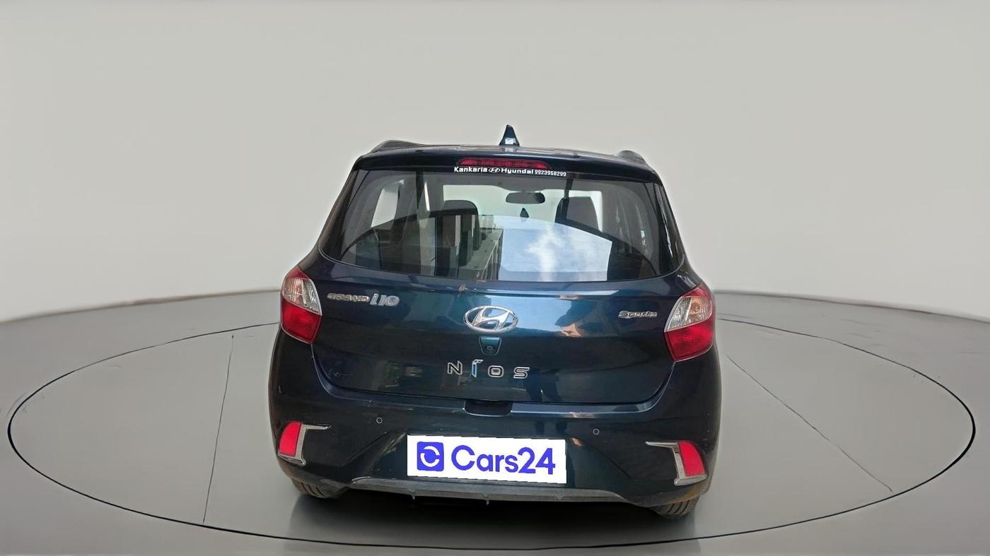 2021 Hyundai GRAND I10 NIOS SPORTZ AMT 1.2 KAPPA VTVT, Petrol, Automatic, 34,829 km, exterior