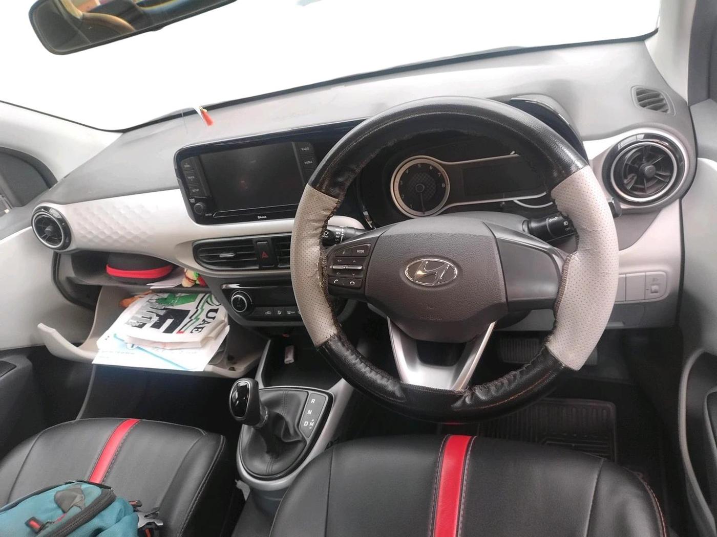 2021 Hyundai GRAND I10 NIOS SPORTZ AMT 1.2 KAPPA VTVT, Petrol, Automatic, 34,829 km, interior