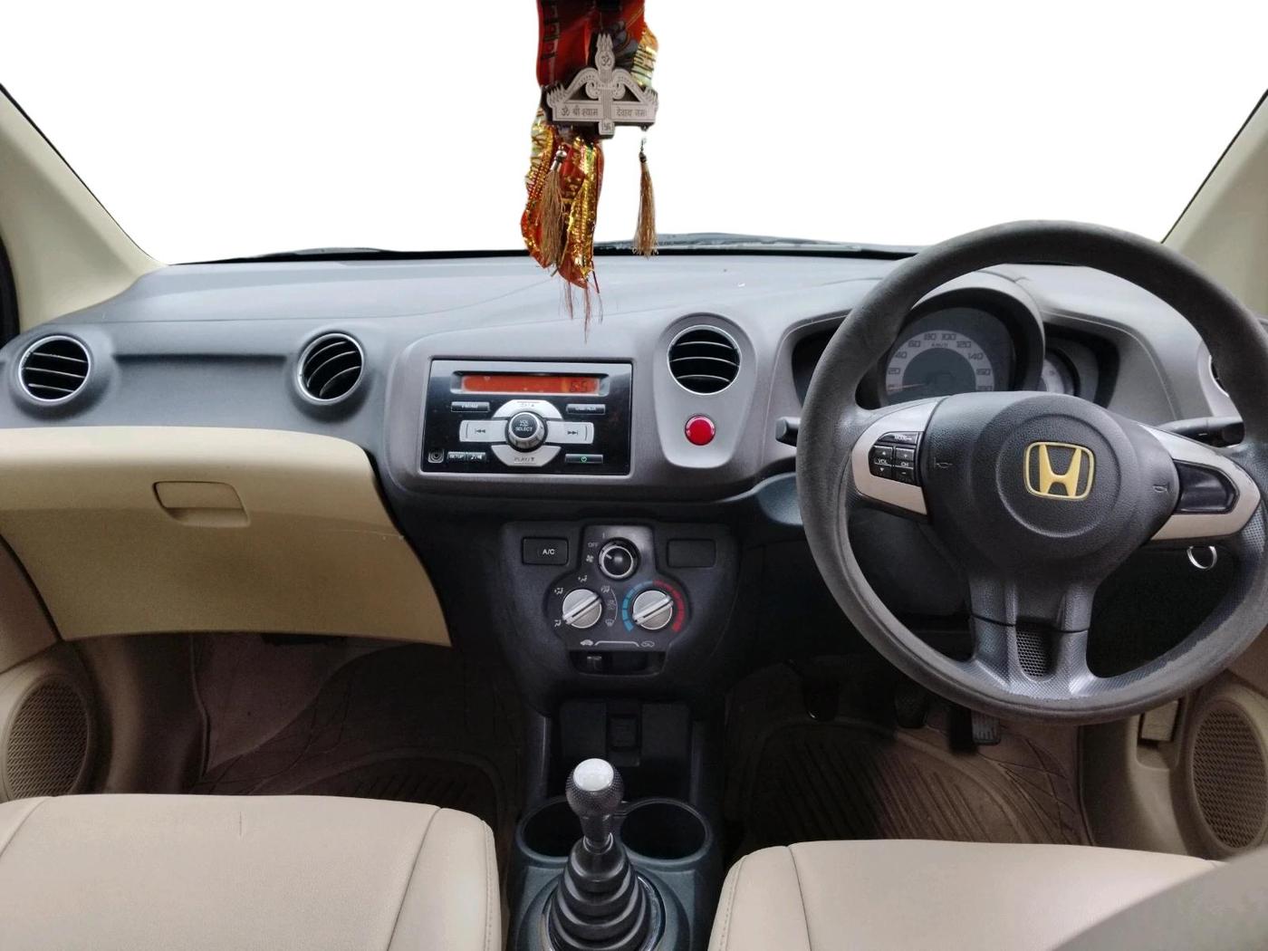2012 Honda Brio S MT, Petrol, Manual, 70,369 km, interior
