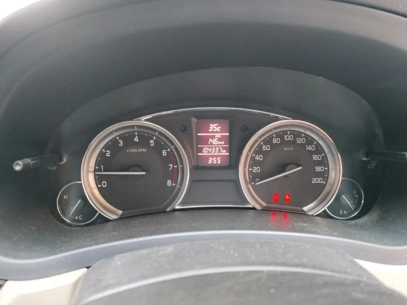 2015 Maruti Ciaz ZXI, Petrol, Manual, 1,04,337 km, interior