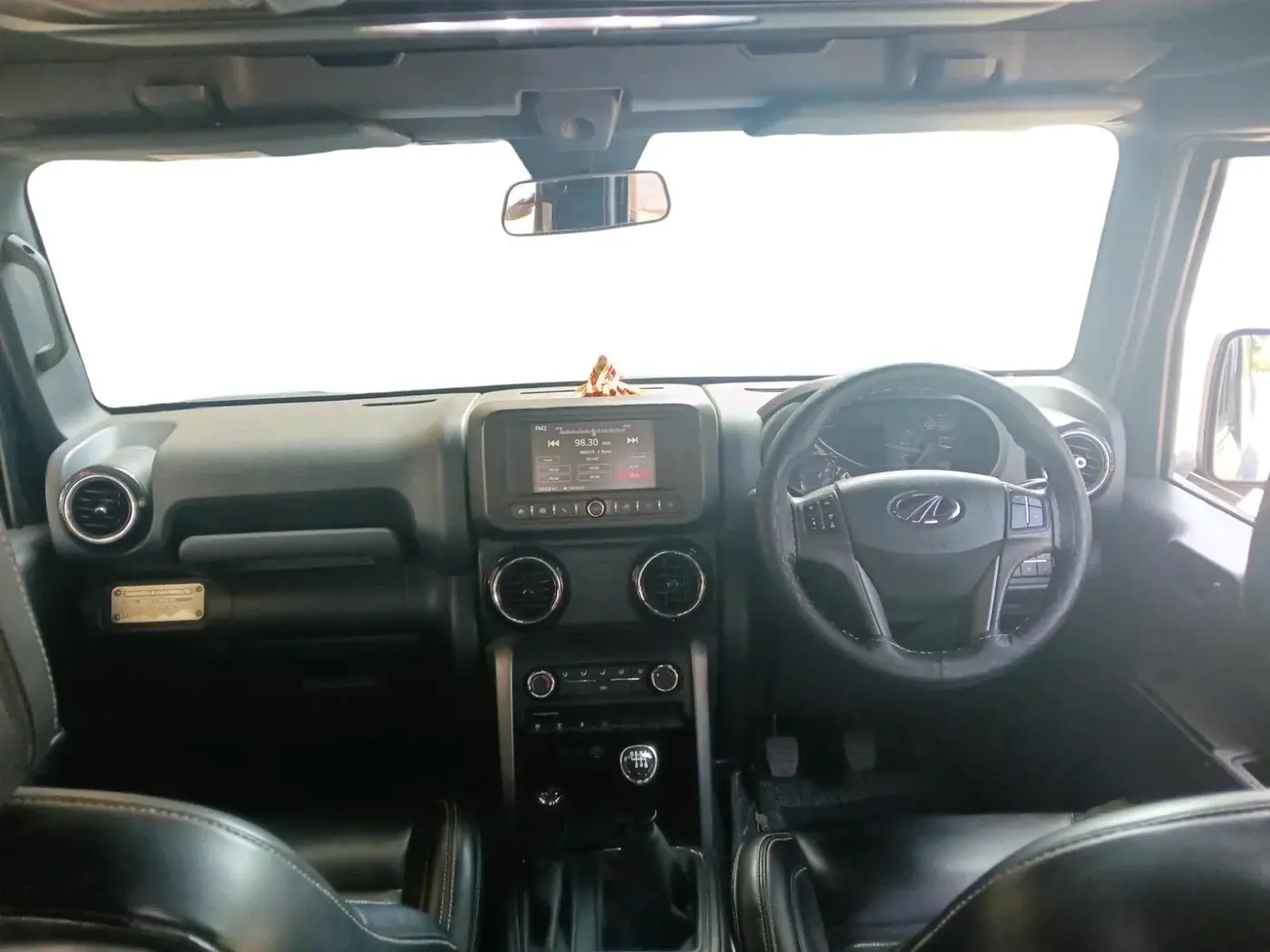 2021 Mahindra Thar LX D 4WD MT CONVERTIBLE, Diesel, Manual, 69,175 km, interior