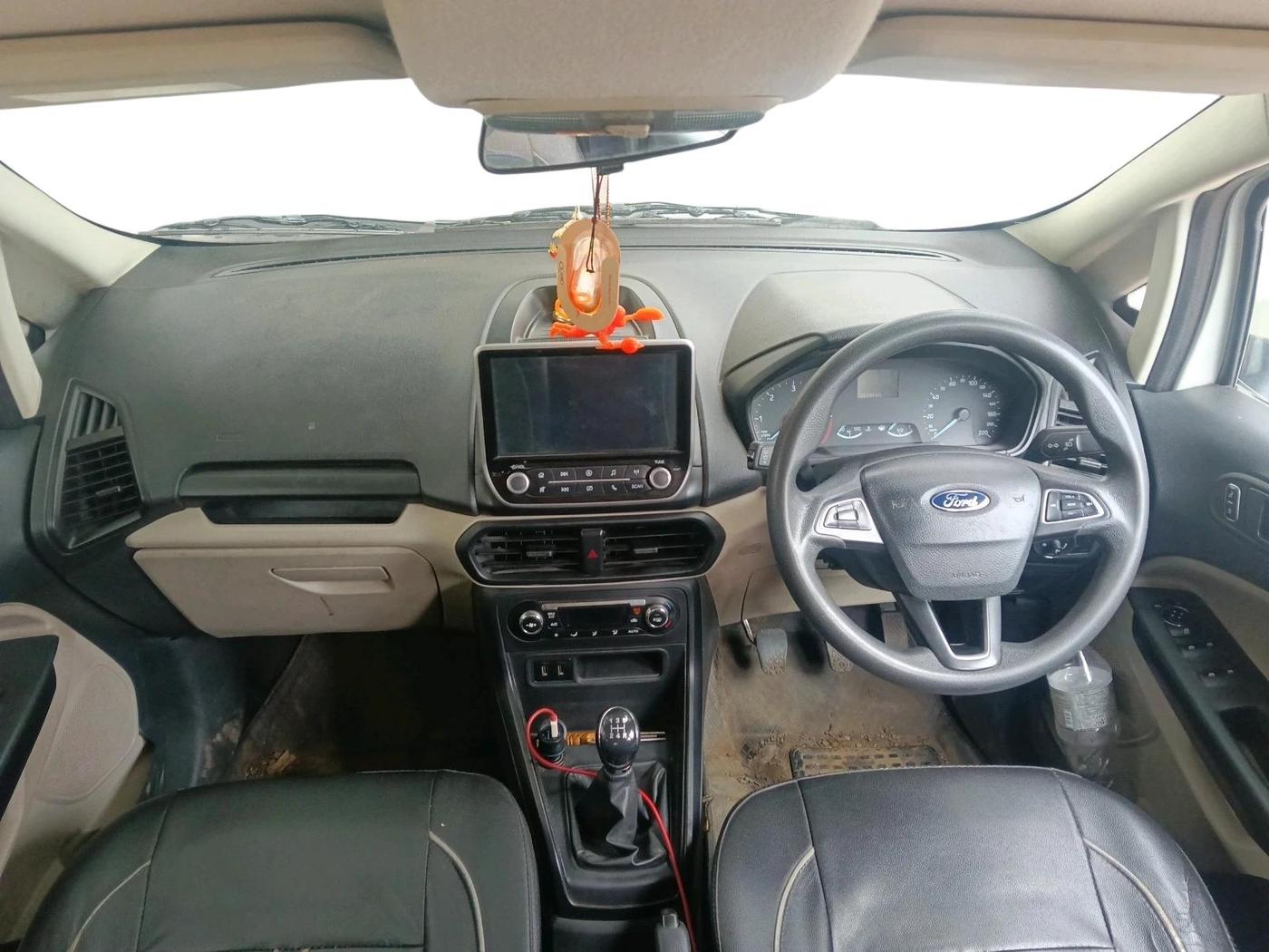 2020 Ford Ecosport TREND 1.5L DIESEL, Diesel, Manual, 1,06,398 km, interior