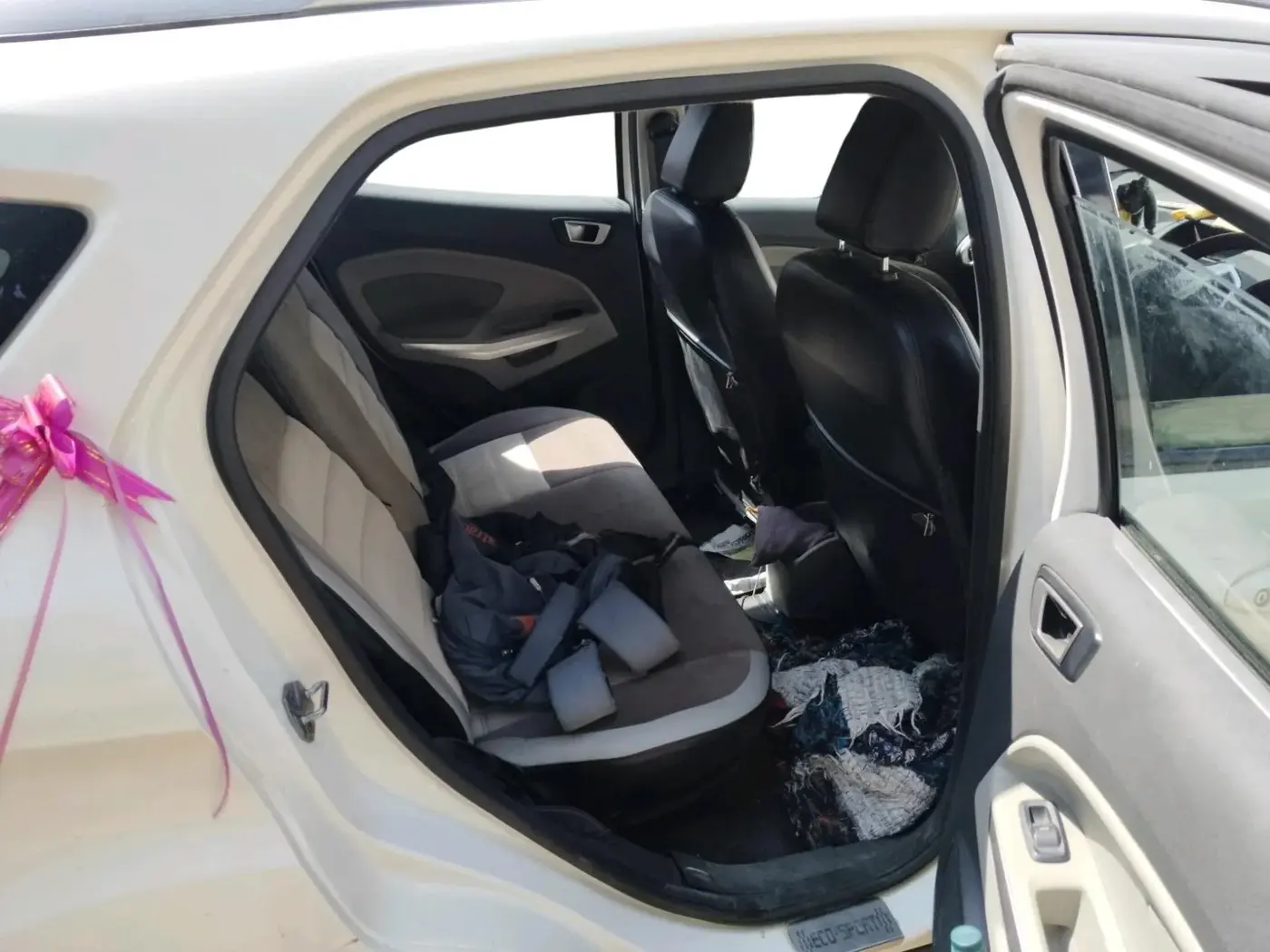 2014 Ford Ecosport TITANIUM 1.5L PETROL, Petrol, Manual, 1,10,857 km, interior