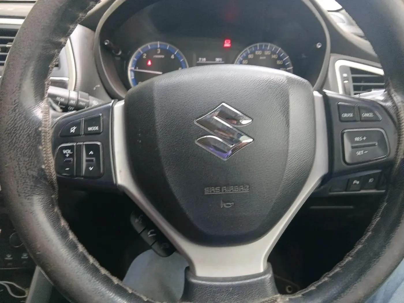 2016 Maruti S Cross ZETA 1.3, Diesel, Manual, 1,11,738 km, interior