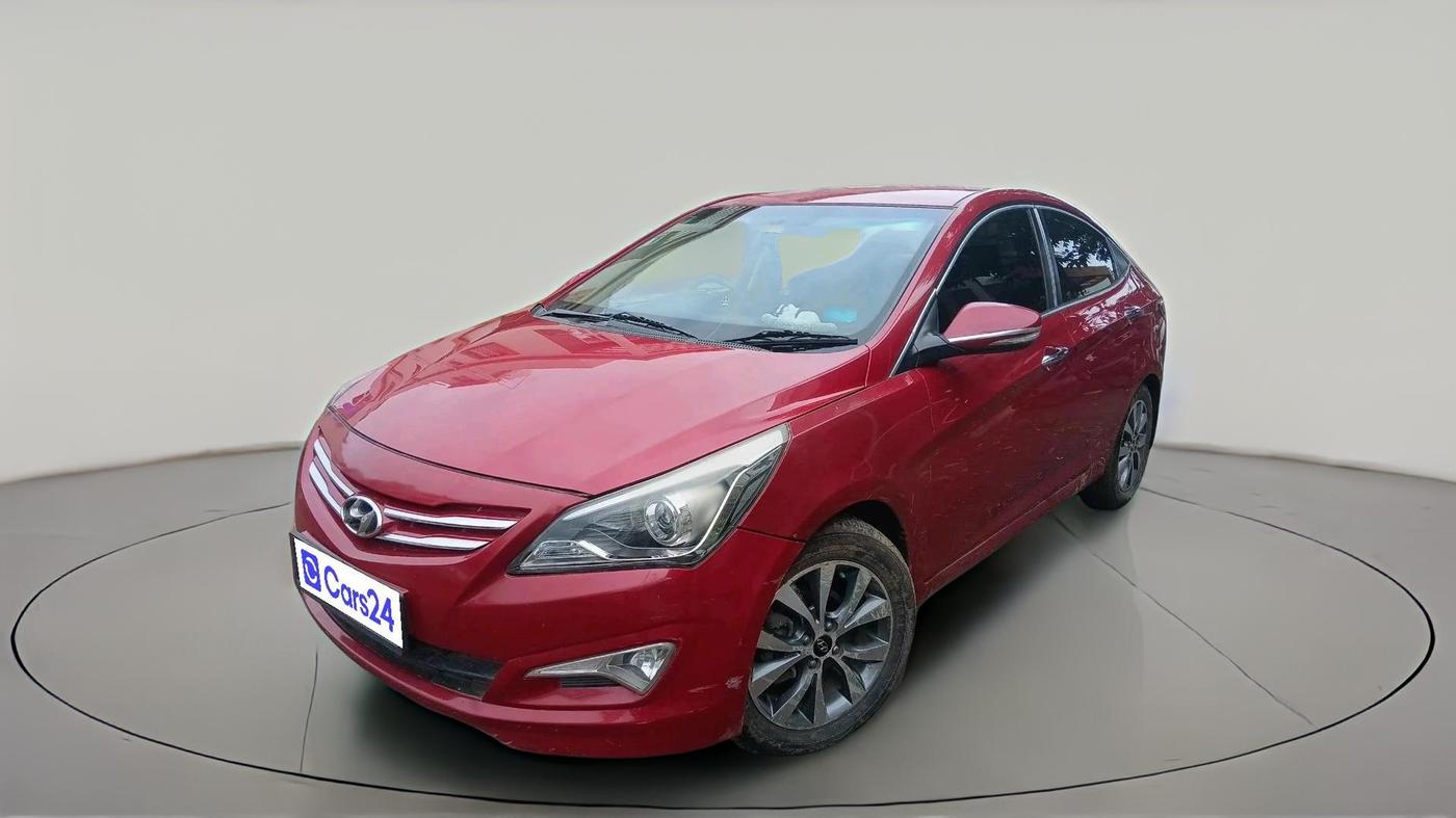 2015 Hyundai Verna FLUIDIC 4S 1.6 VTVT S(O), CNG, Manual, 91,264 km, exterior