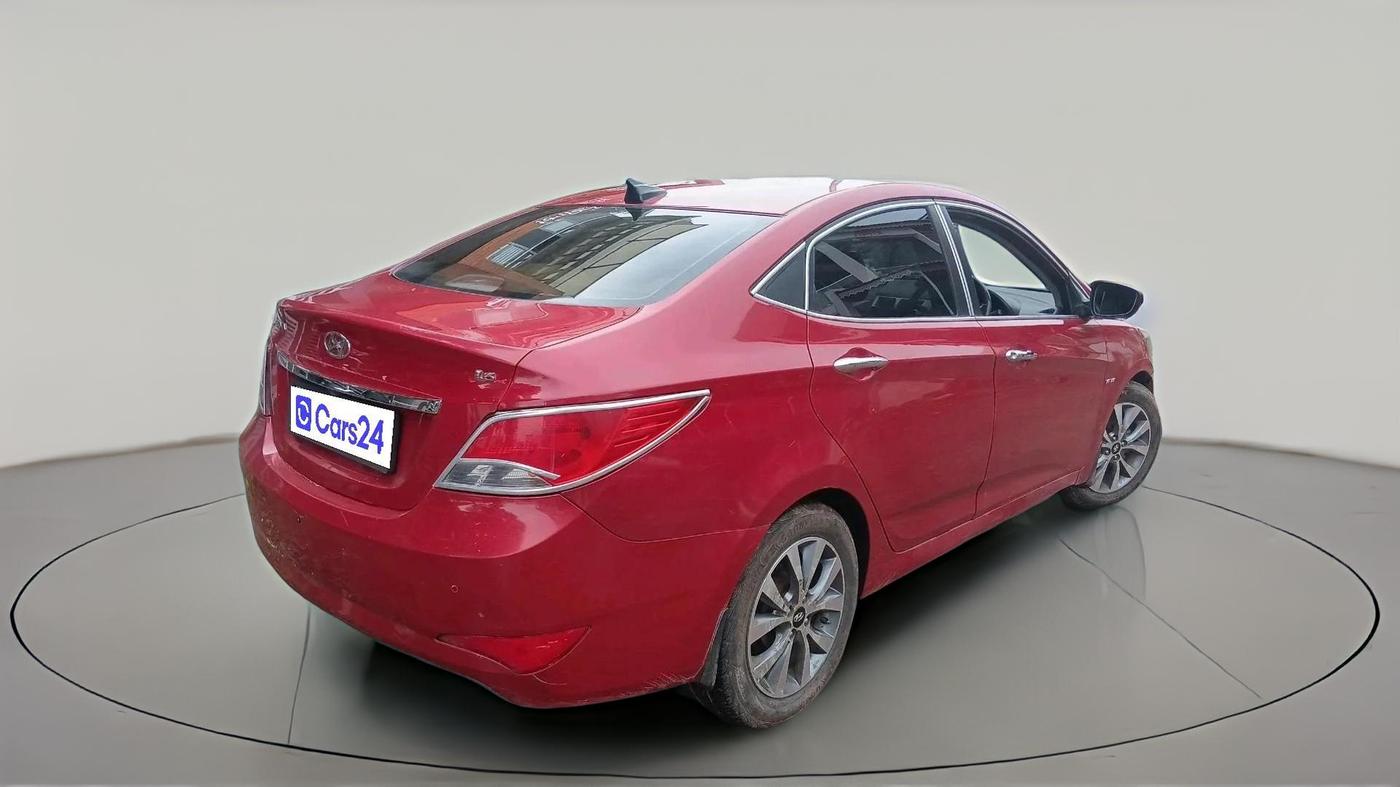 2015 Hyundai Verna FLUIDIC 4S 1.6 VTVT S(O), CNG, Manual, 91,264 km, exterior