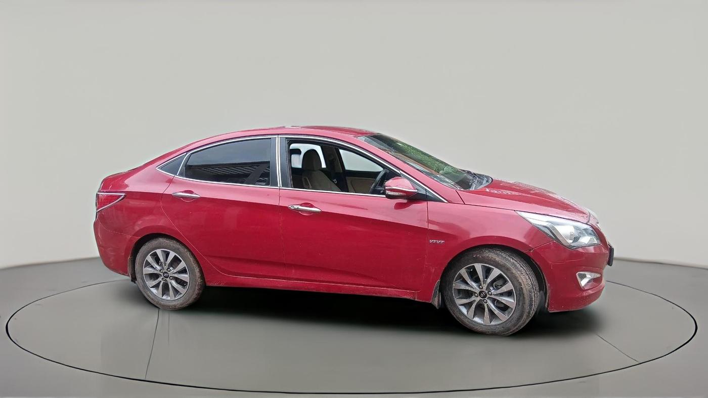2015 Hyundai Verna FLUIDIC 4S 1.6 VTVT S(O), CNG, Manual, 91,264 km, exterior