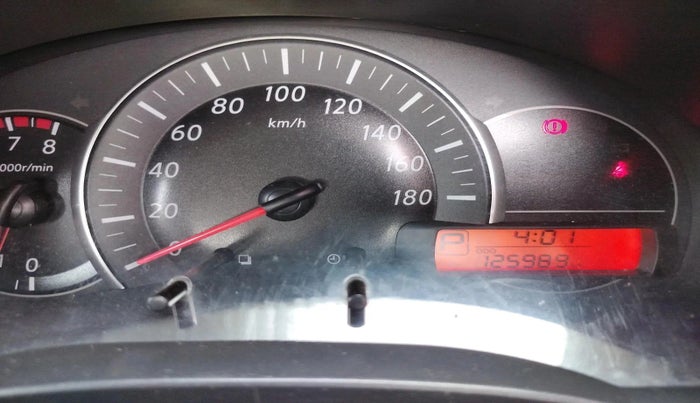 2017 Nissan Micra XV CVT, Petrol, Automatic, 1,25,989 km, interior