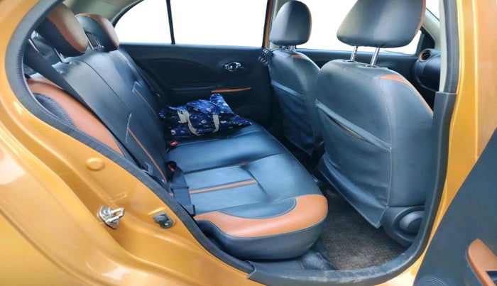 2017 Nissan Micra XV CVT, Petrol, Automatic, 1,25,989 km, interior