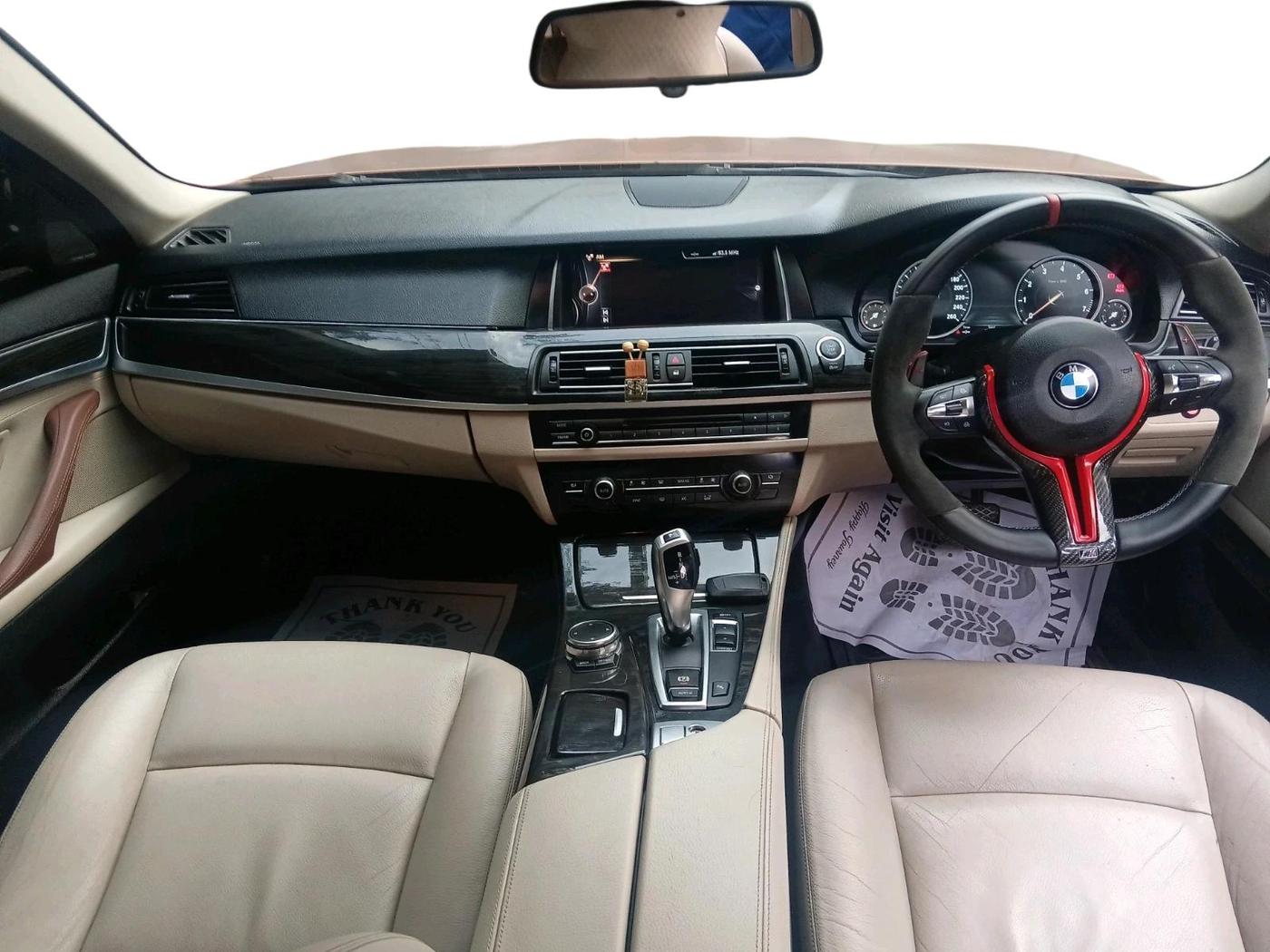 2016 BMW 5 Series 520I LUXURY LINE, Petrol, Automatic, 60,000 km, interior