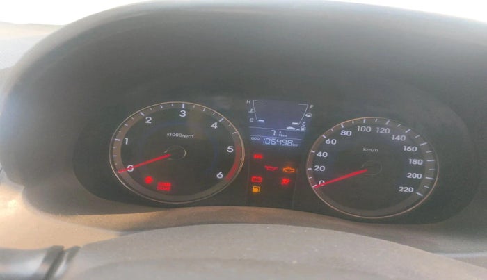 2011 Hyundai Verna FLUIDIC 1.6 CRDI EX, Diesel, Manual, 1,06,498 km, interior