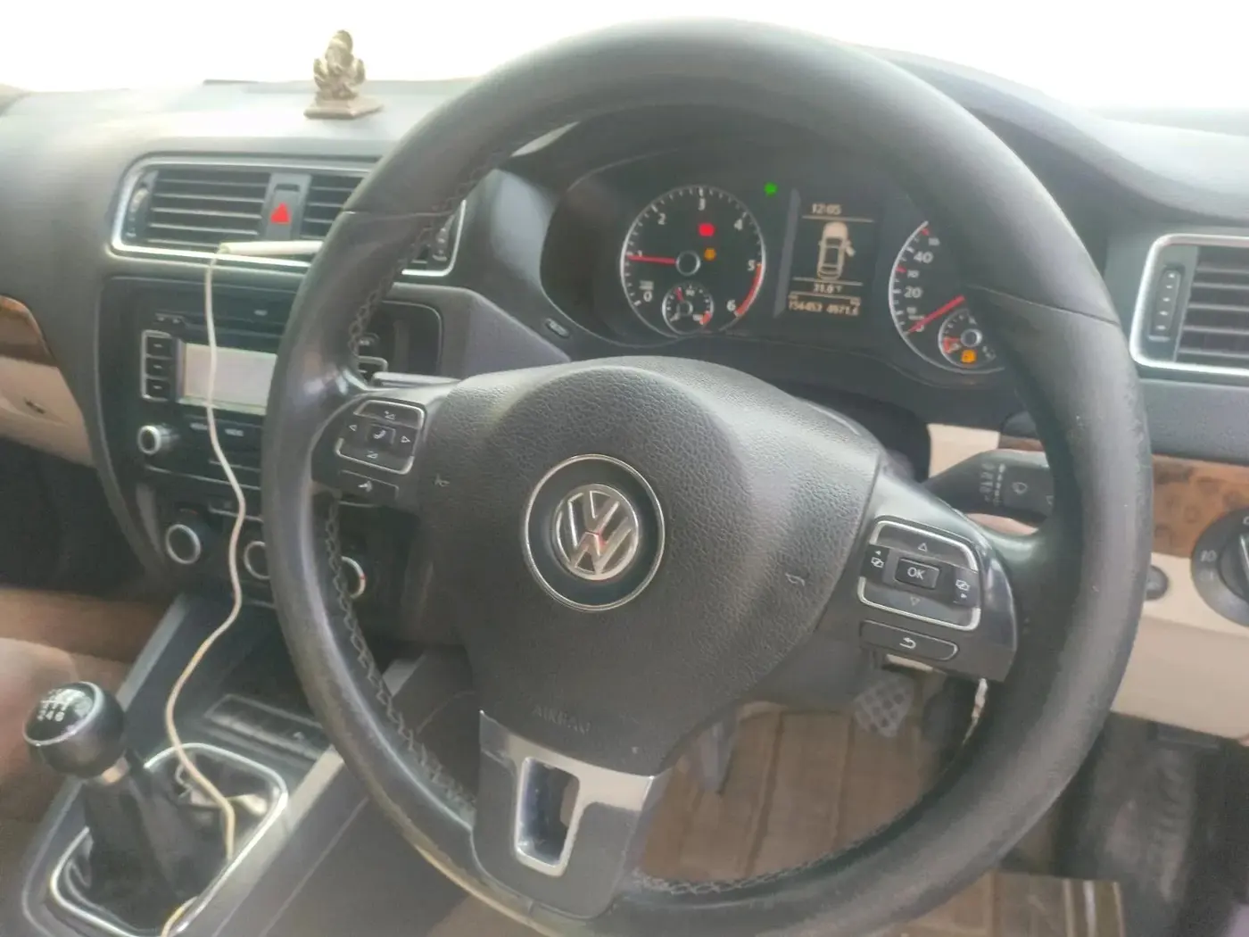 2012 Volkswagen Jetta COMFORTLINE TDI, Diesel, Manual, 1,56,453 km, interior