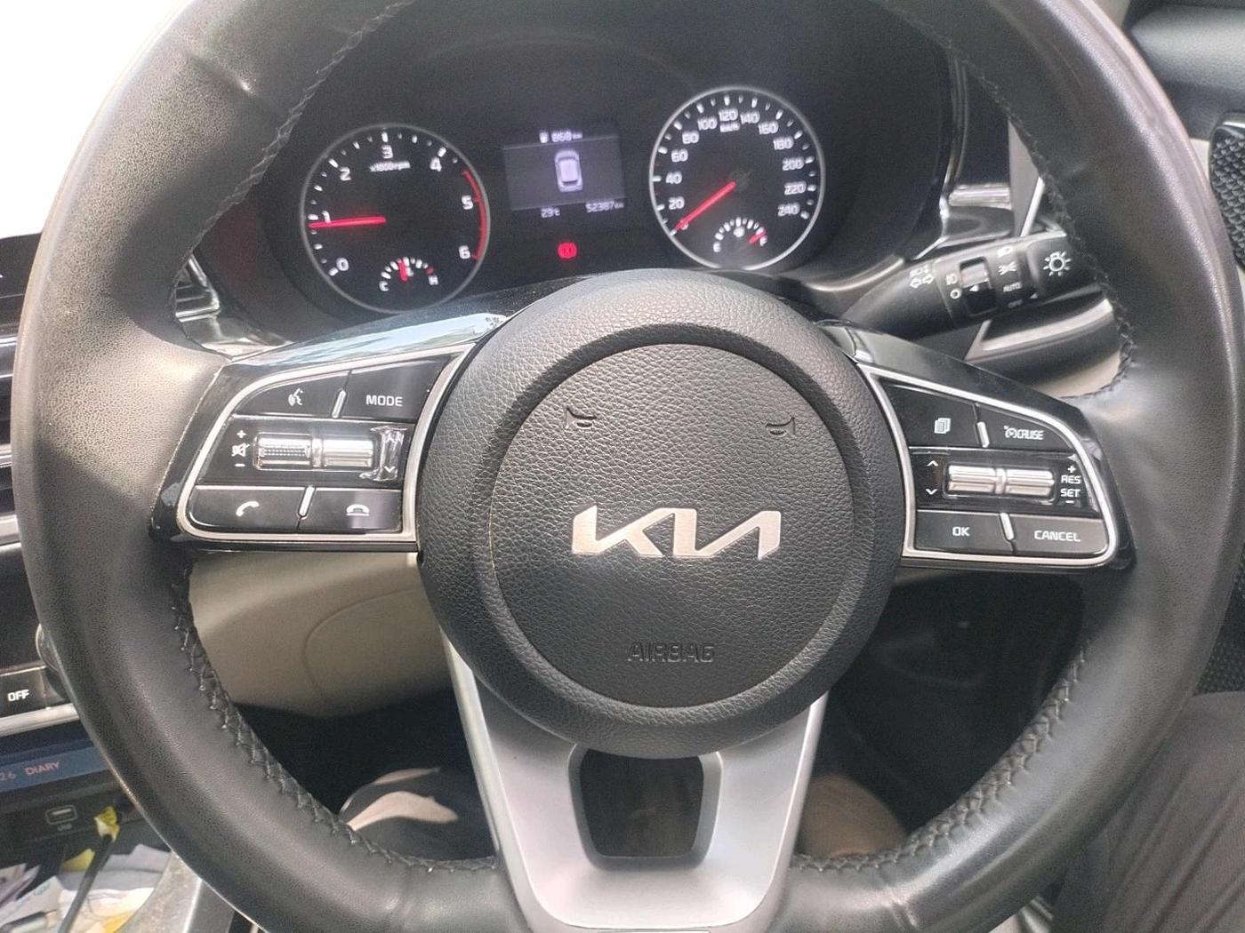 2022 KIA SELTOS HTX 1.5 DIESEL, Diesel, Manual, 52,387 km, interior