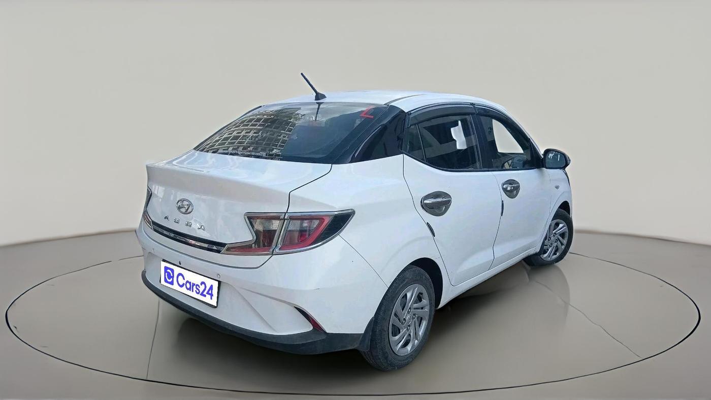 2021 Hyundai AURA S 1.2 CNG, CNG, Manual, 1,19,818 km, exterior