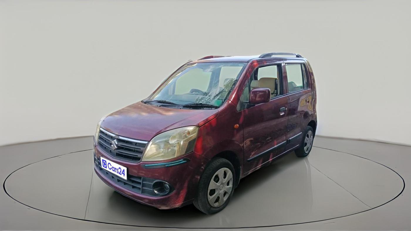 2011 Maruti Wagon R 1.0 VXI, Petrol, Manual, 58,965 km, exterior