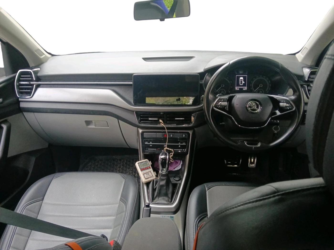 2024 Skoda KUSHAQ AMBITION 1.0L TSI AT, Petrol, Automatic, 24,163 km, interior
