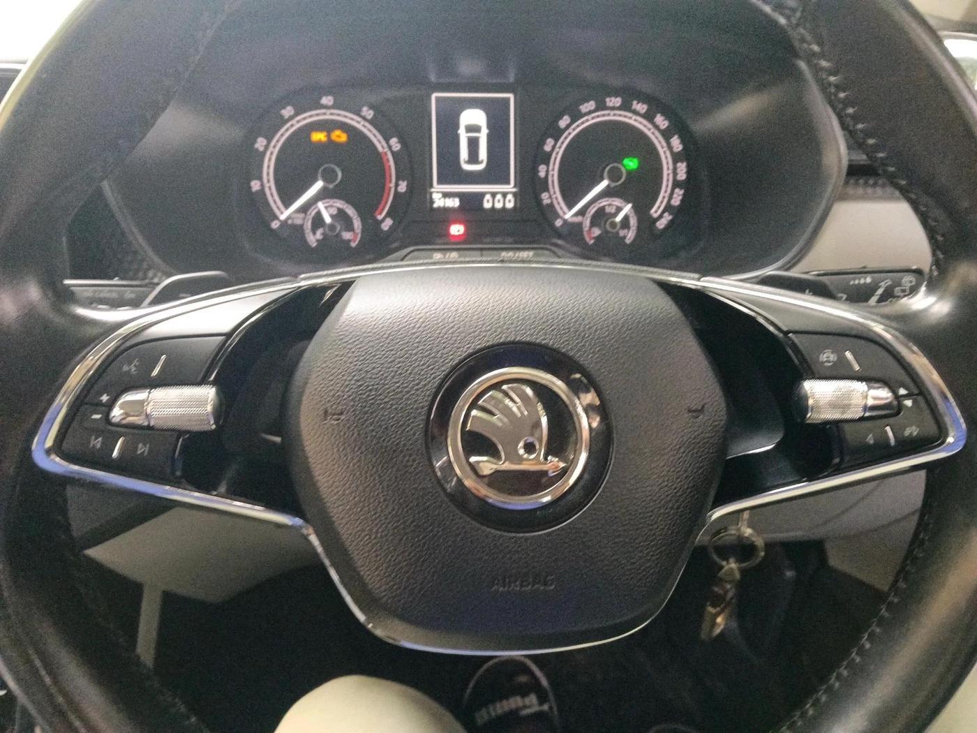 2024 Skoda KUSHAQ AMBITION 1.0L TSI AT, Petrol, Automatic, 24,163 km, interior