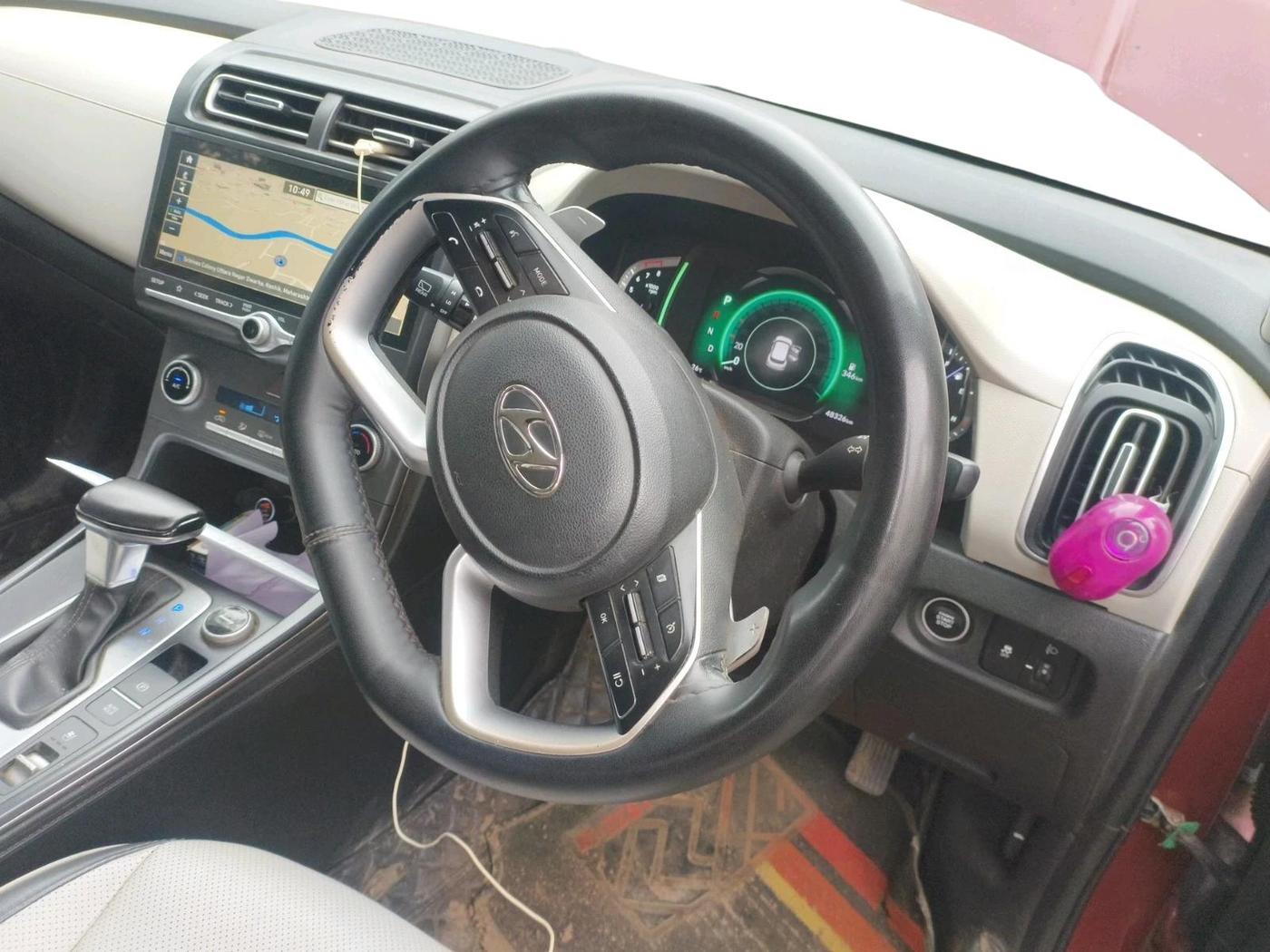 2021 Hyundai Creta SX (O) IVT 1.5 PETROL, Petrol, Automatic, 48,326 km, interior