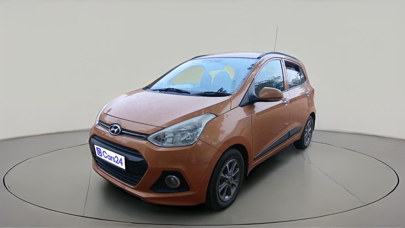 2014 Hyundai Grand i10 ASTA (O) 1.2 KAPPA VTVT, Petrol, Manual, 52,494 km, exterior