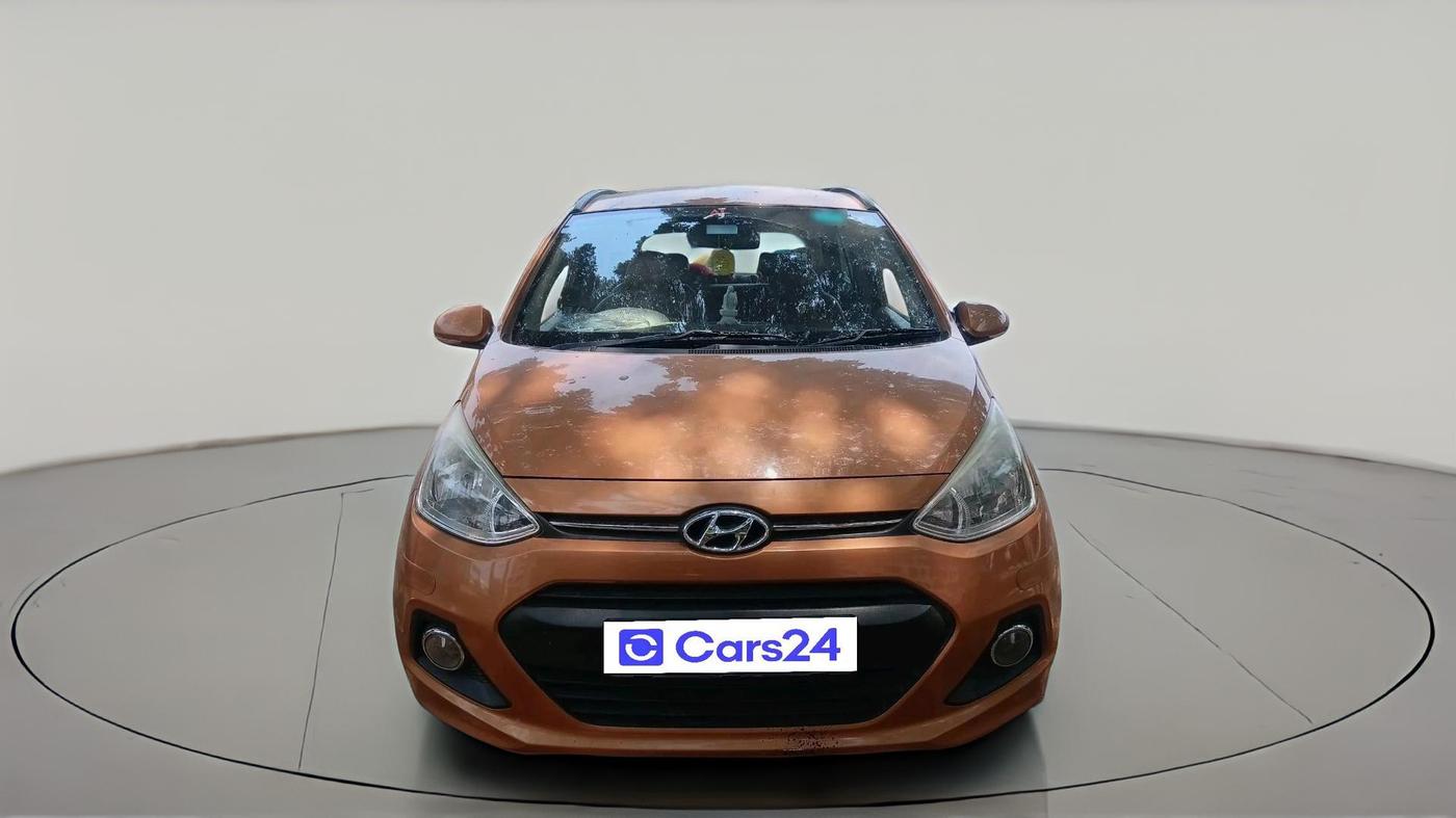 2014 Hyundai Grand i10 ASTA (O) 1.2 KAPPA VTVT, Petrol, Manual, 52,494 km, exterior