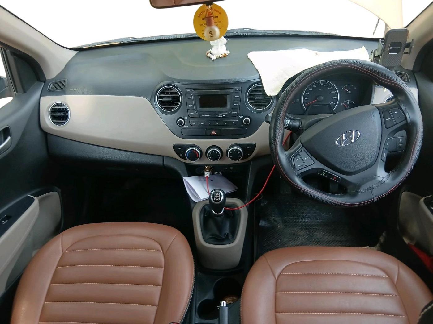 2014 Hyundai Grand i10 ASTA (O) 1.2 KAPPA VTVT, Petrol, Manual, 52,494 km, interior