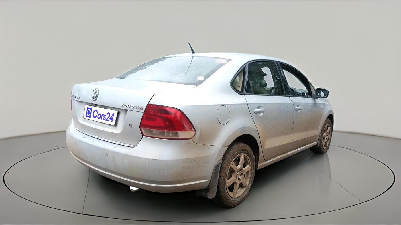 2012 Volkswagen Vento HIGHLINE DIESEL 1.6, Diesel, Manual, 1,99,569 km, exterior