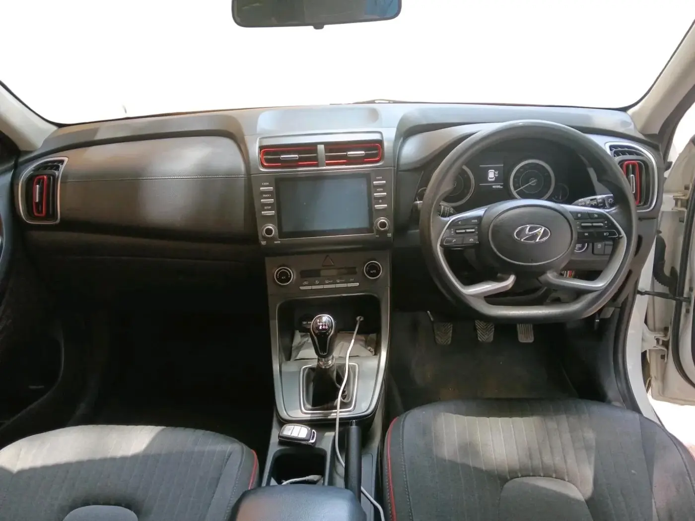 2023 Hyundai Creta S PLUS KNIGHT 1.5 PETROL, Petrol, Manual, 90,705 km, interior