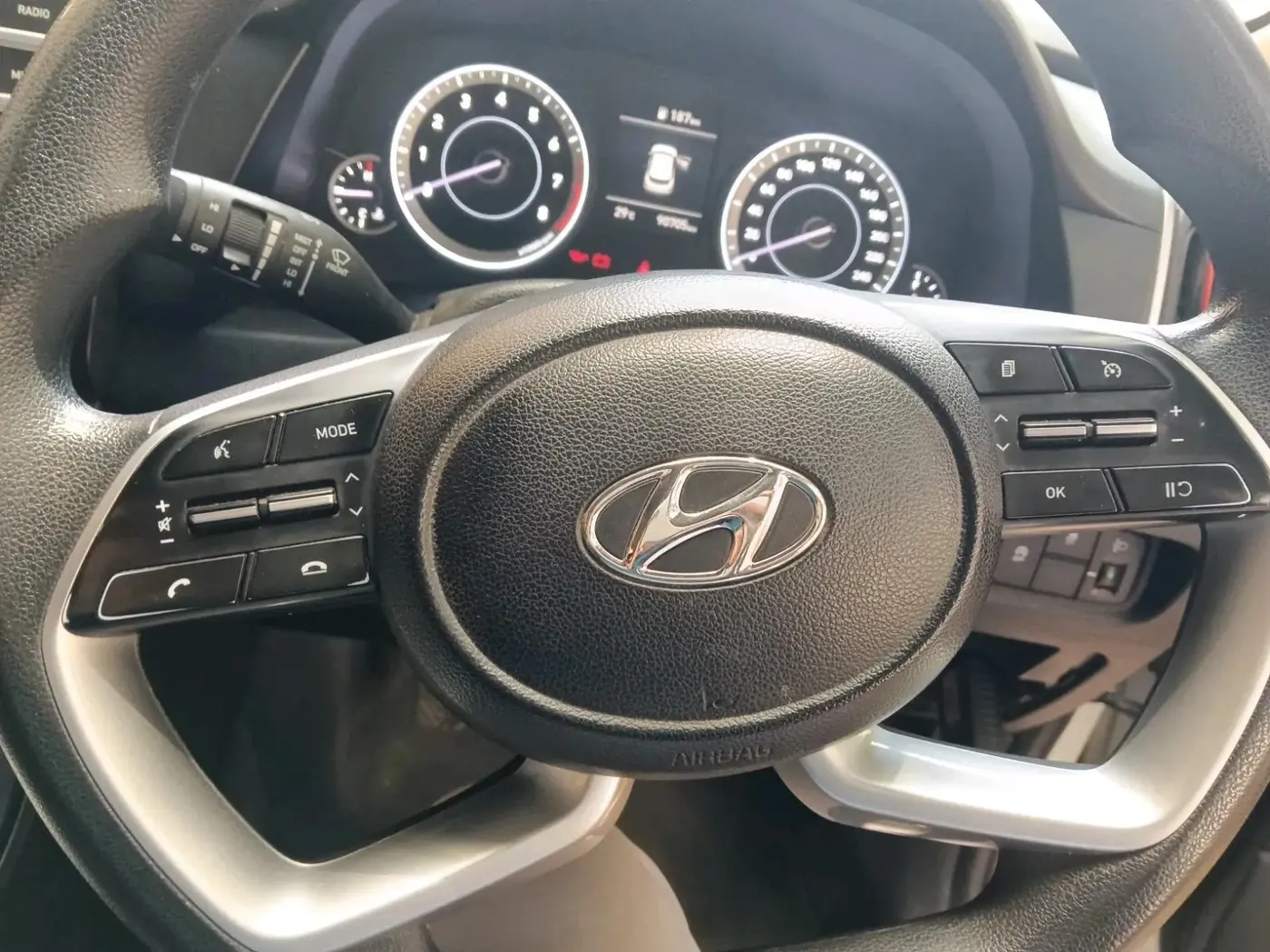 2023 Hyundai Creta S PLUS KNIGHT 1.5 PETROL, Petrol, Manual, 90,705 km, interior