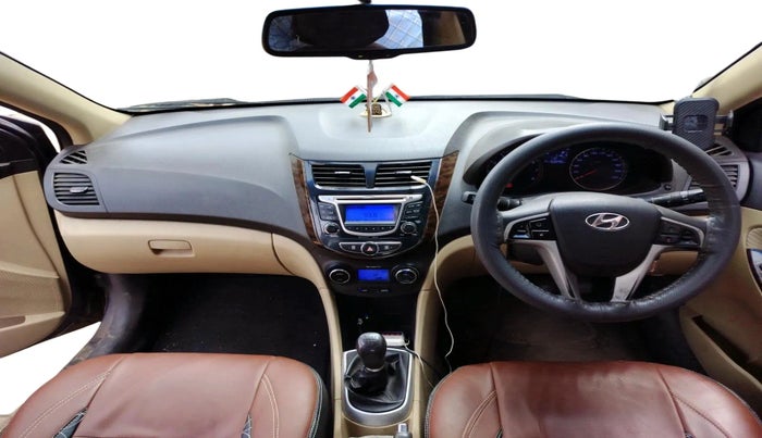 2014 Hyundai Verna FLUIDIC 1.4 VTVT CX, CNG, Manual, 92,698 km, interior