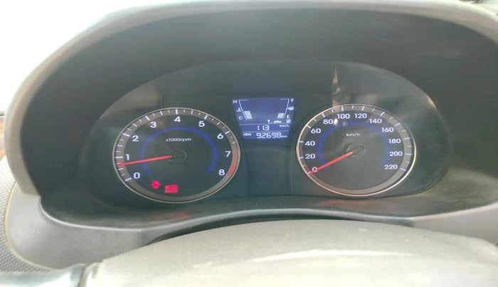 2014 Hyundai Verna FLUIDIC 1.4 VTVT CX, CNG, Manual, 92,698 km, interior