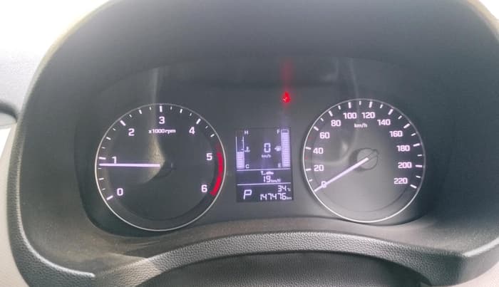 2018 Hyundai Creta SX PLUS AT 1.6 DIESEL, Diesel, Automatic, 1,47,476 km, interior