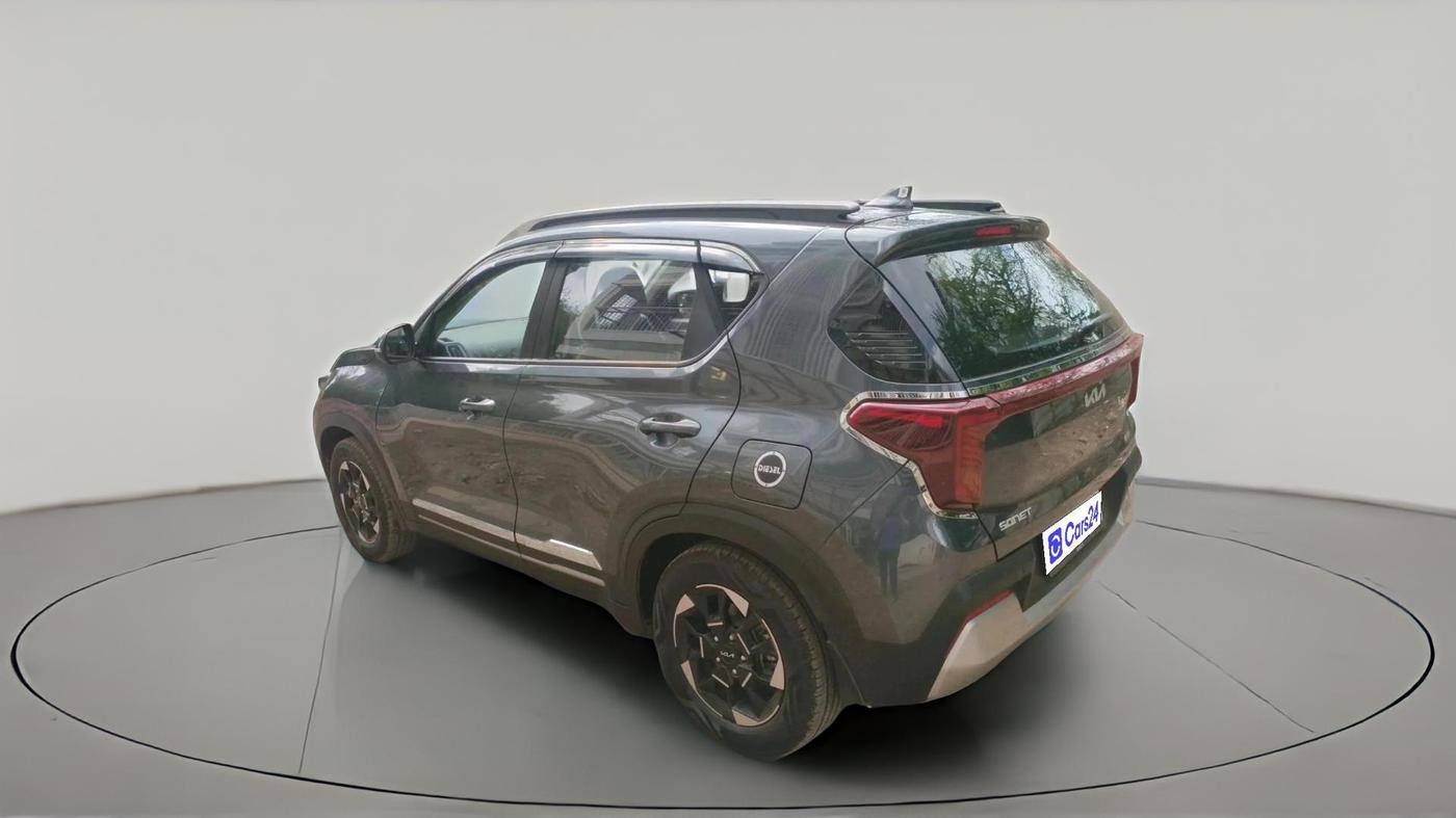 2025 KIA SONET HTX 1.5 AT, Diesel, Automatic, 7,442 km, exterior