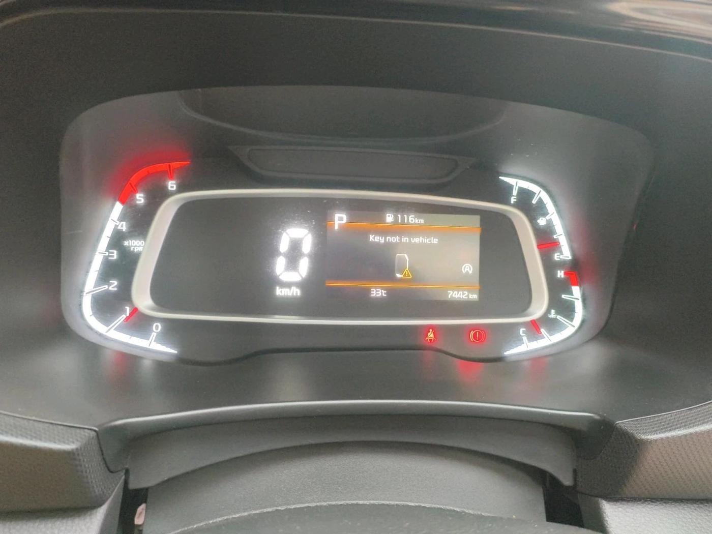 2025 KIA SONET HTX 1.5 AT, Diesel, Automatic, 7,442 km, interior