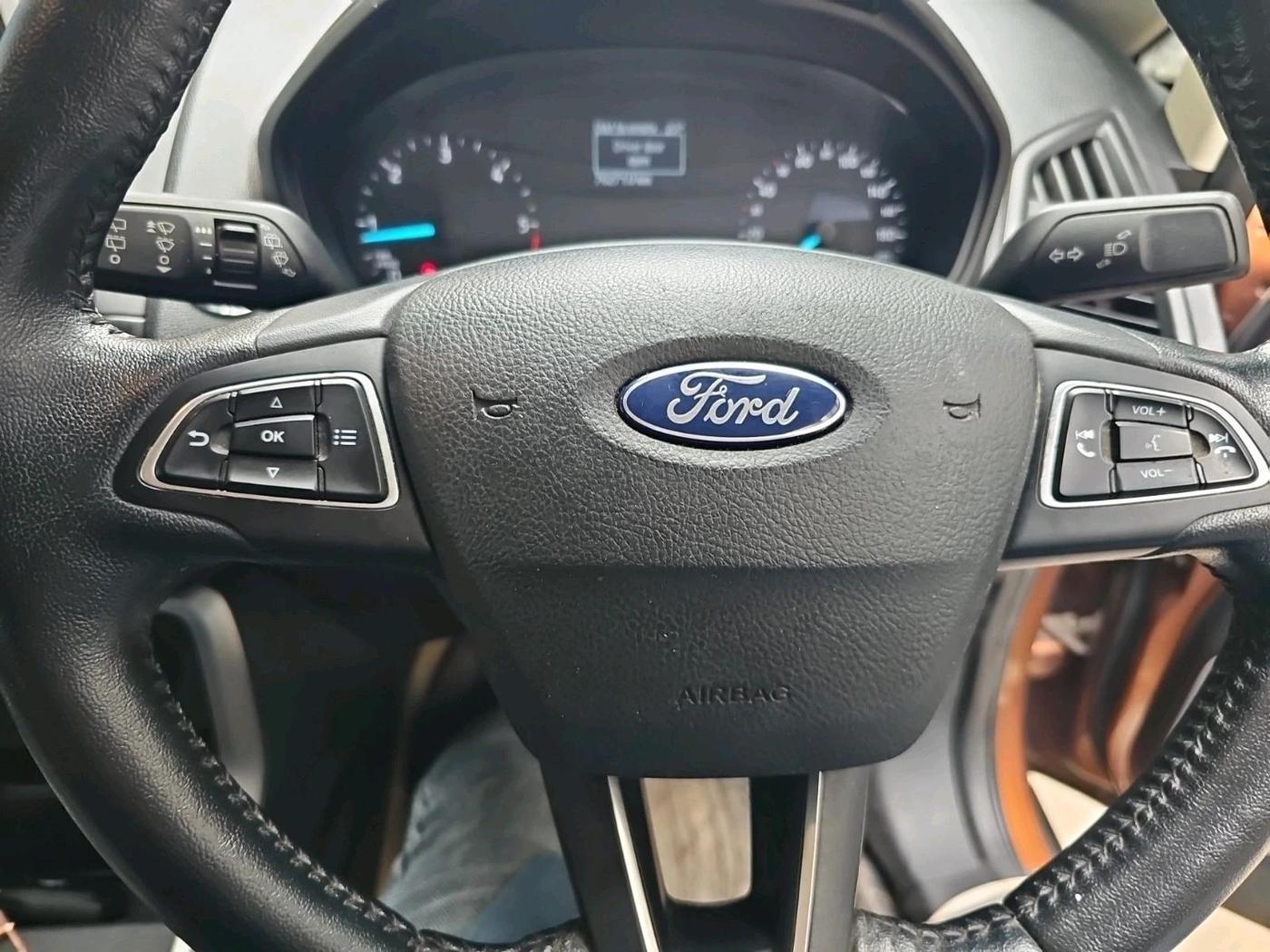 2018 Ford Ecosport TITANIUM 1.5L DIESEL, Diesel, Manual, 76,271 km, interior