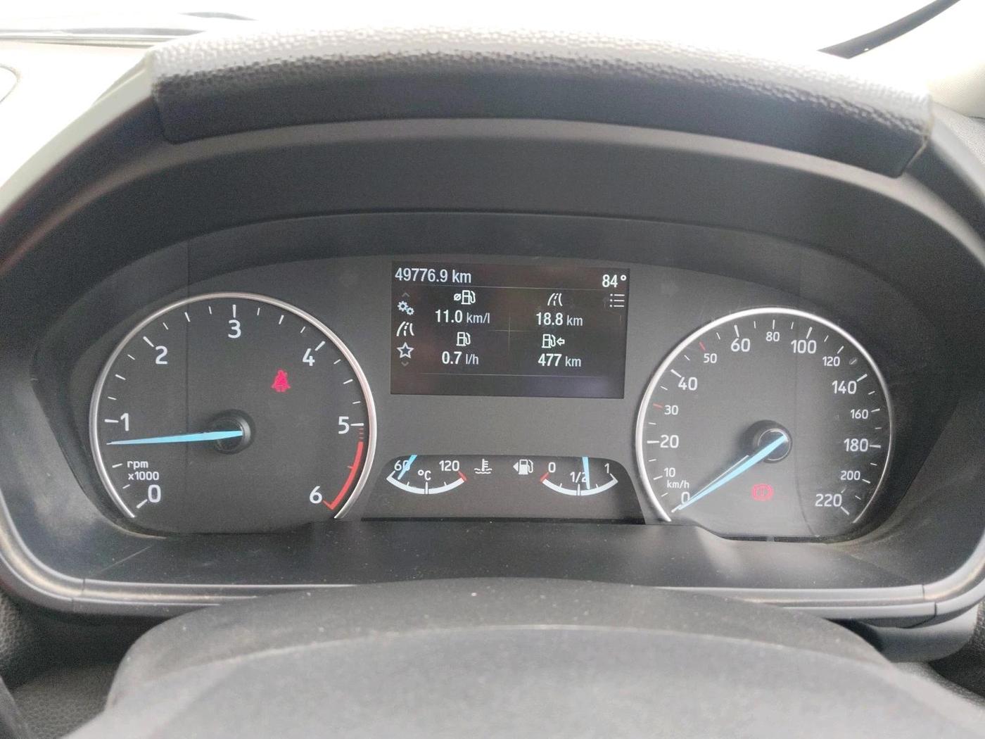 2019 Ford Ecosport TITANIUM 1.5L DIESEL, Diesel, Manual, 49,776 km, interior