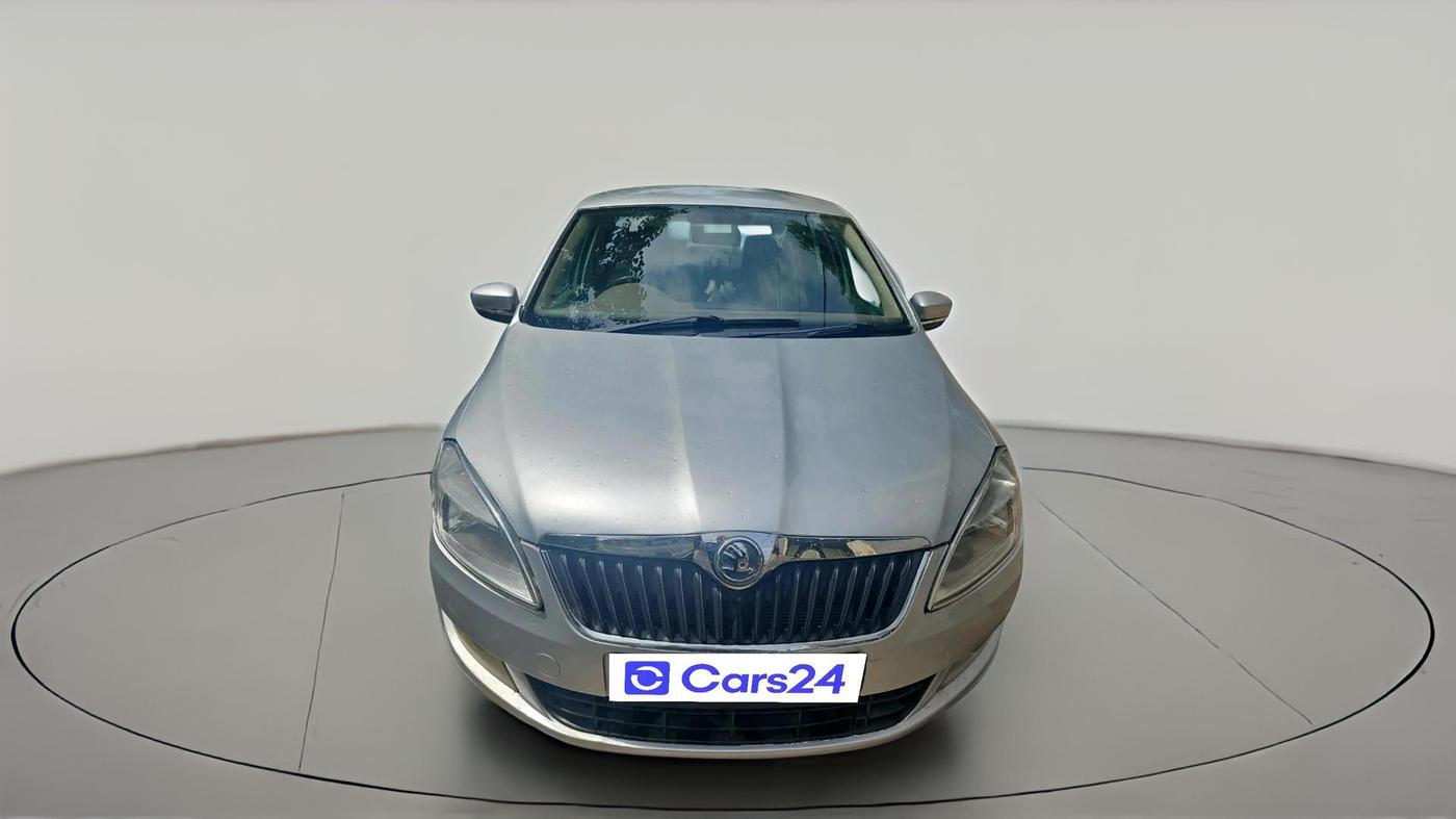 2012 Skoda Rapid AMBITION 1.6 TDI CR MT, Diesel, Manual, 1,93,549 km, exterior