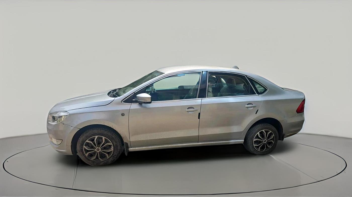 2012 Skoda Rapid AMBITION 1.6 TDI CR MT, Diesel, Manual, 1,93,549 km, exterior
