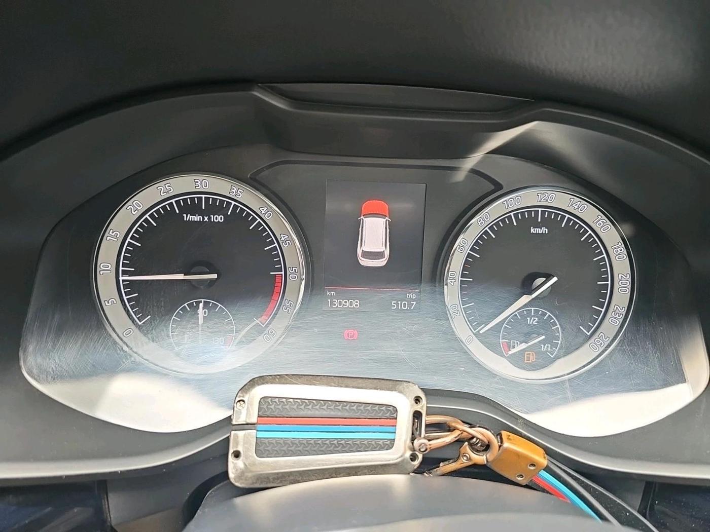 2018 Skoda Kodiaq STYLE 2.0 TDI 4X4 AT, Diesel, Automatic, 1,30,908 km, interior