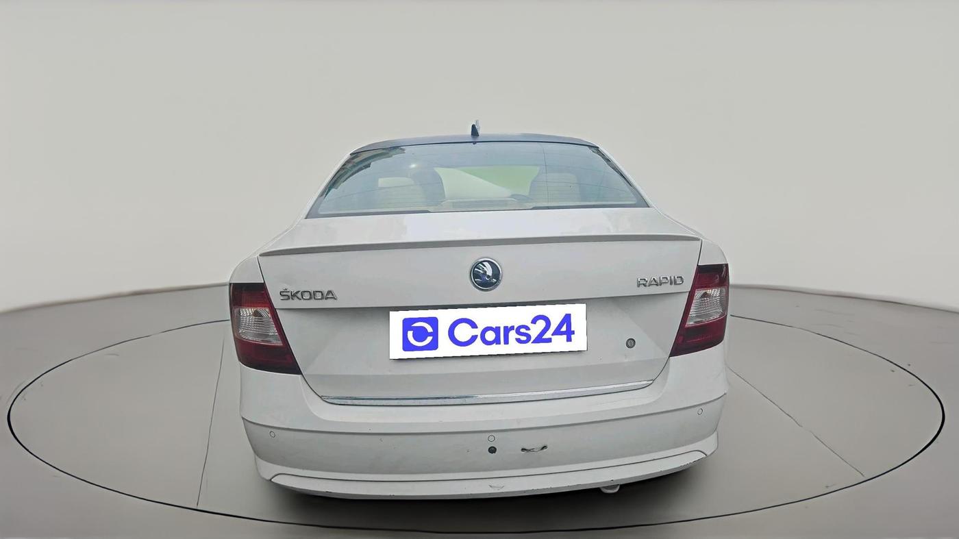 2017 Skoda Rapid STYLE 1.5 TDI, Diesel, Manual, 1,24,519 km, exterior
