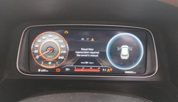 2022 Hyundai ALCAZAR PLATINUM 1.5 MT 7STR, Diesel, Manual, 1,08,002 km, interior