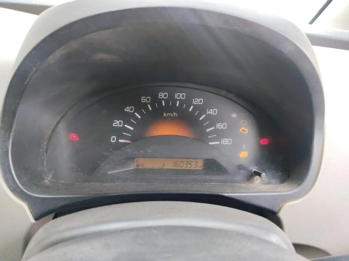 2013 Maruti Wagon R 1.0 LXI CNG, CNG, Manual, 1,60,353 km, interior
