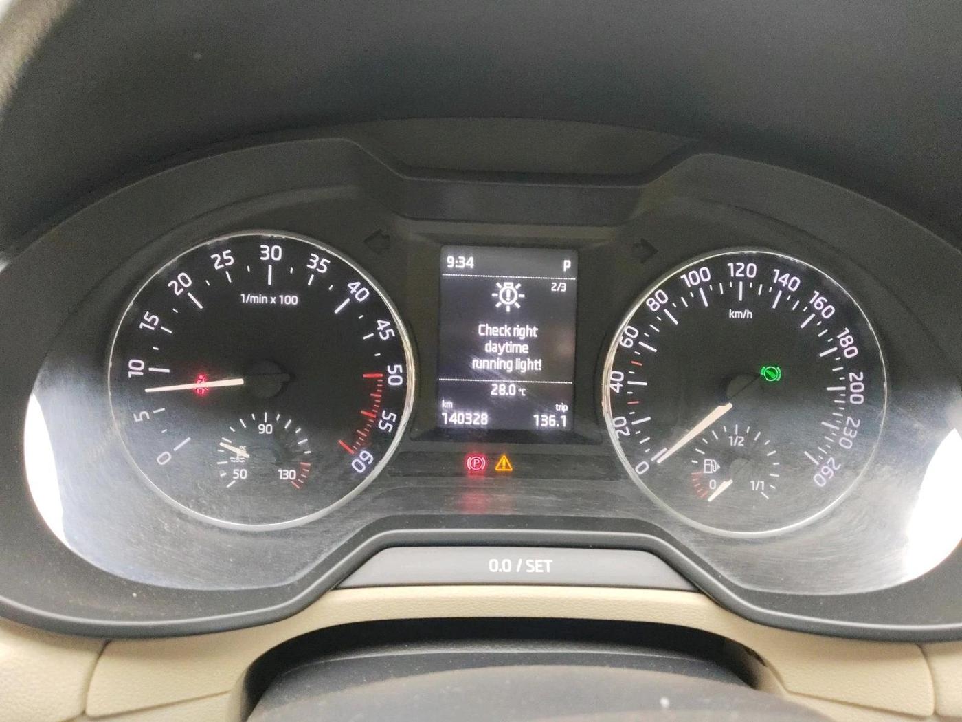 2016 Skoda Octavia 2.0 TDI CR STYLE PLUS AT, Diesel, Automatic, 1,40,328 km, interior