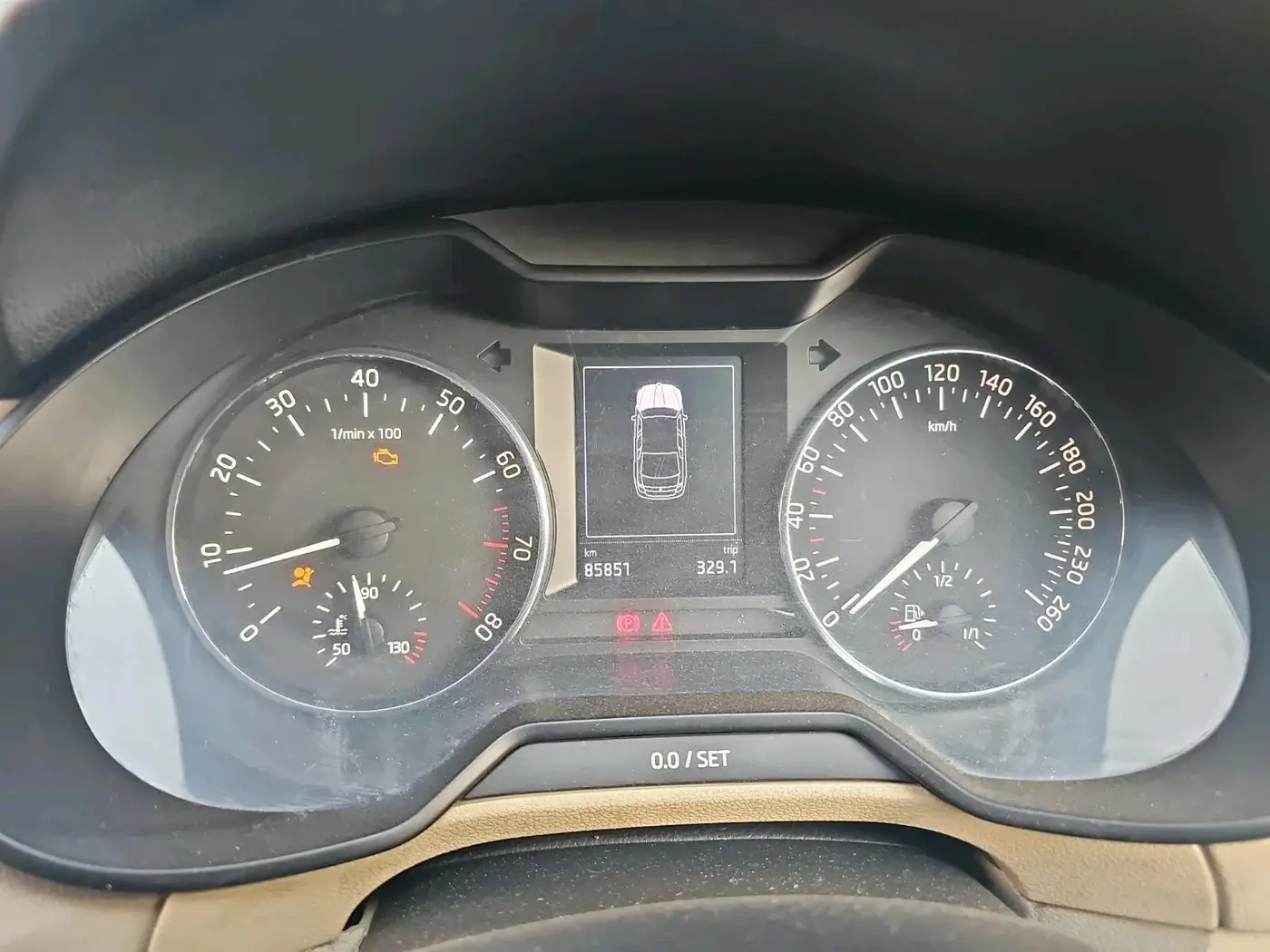 2015 Skoda Octavia AMBITION 1.8 TSI AT, Petrol, Automatic, 85,851 km, interior