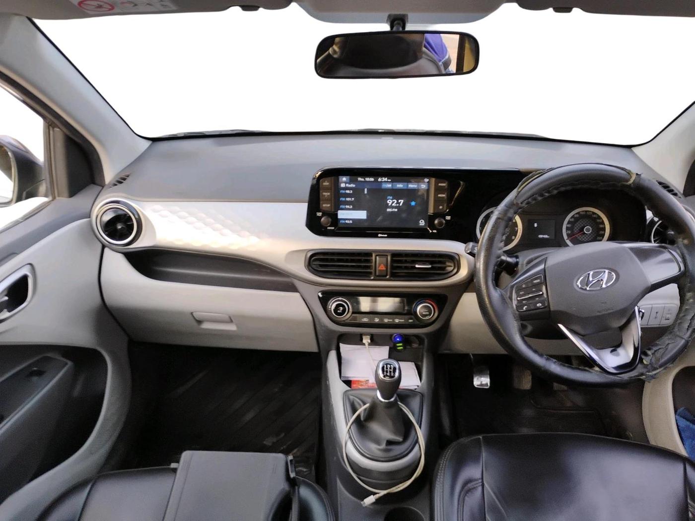 2021 Hyundai GRAND I10 NIOS SPORTZ 1.2 KAPPA VTVT CNG, CNG, Manual, 1,08,468 km, interior