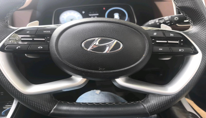 2021 Hyundai ALCAZAR PLATINUM(O) 7STR 1.5 AT, Diesel, Automatic, 58,054 km, interior