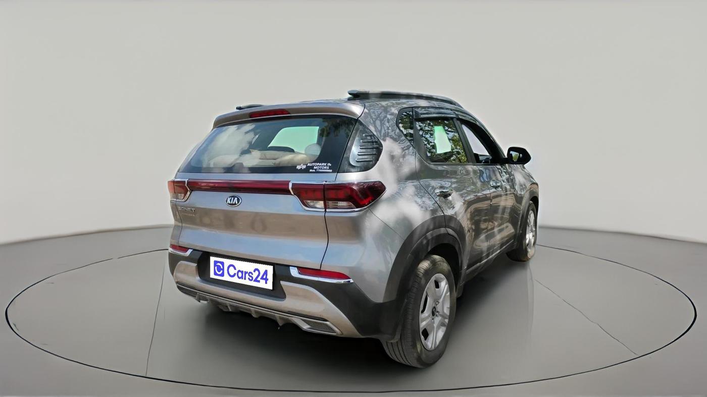 2021 KIA SONET HTX 1.5, Diesel, Manual, 1,09,527 km, exterior